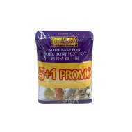 Lee Kum Kee Soup Base For Pork Bone Hot Pot 5+1 50g 